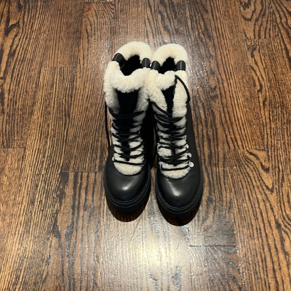 Marc fisher shearling boots